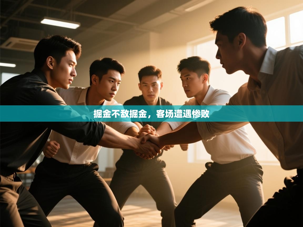 掘金不敌掘金，客场遭遇惨败  第1张