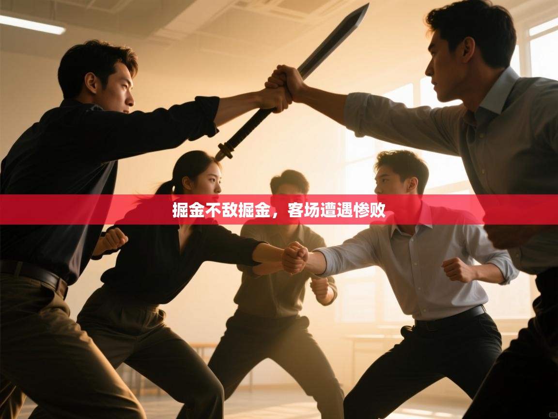 掘金不敌掘金，客场遭遇惨败  第2张